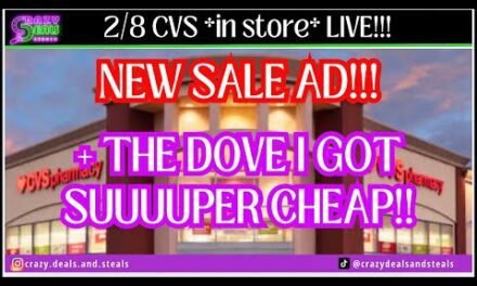 2/8 CVS *in store* LIVE!! 2/8 CVS Couponing (NEW SALE AD) Dove, Lysol & MORE! #cvshaul