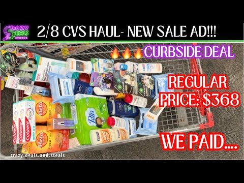 2/8 CVS HAUL 🔥MONYMAKERS, FREEBIES, GLITCHES🔥 DO NOT SKIP CVS COUPONING THIS WEEK! #cvshaul
