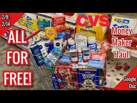 CVS Free & Cheap Coupon Deals & Haul |2/8 – 2/14| Personal Care Money Makers!🙌🏾|Learn CVS Couponing