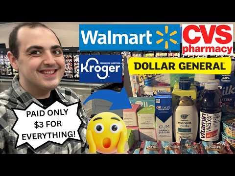 *MUST SEE IBOTTA HAUL* ~ PAID $3 FOR EVERYTHING ~ ABSOLUTELY INSANE WALMART / KROGER / CVS / DG HAUL
