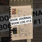 Book Journal Book Log 13 #bookjournal #bookreview #bookchallenge #booktok #bookrec