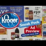 *MEGA SALE* Kroger SNEAK PEEK Ad Preview for 2/18-2/24 | 3 Day Sale, Weekly Digitals, & MORE