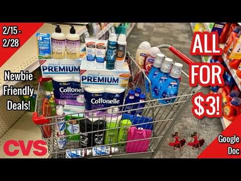 CVS Free & Cheap Coupon Deals & Haul| 2/15 – 2/28| Easy Household STOCK UP!🔥 | Learn CVS Couponing