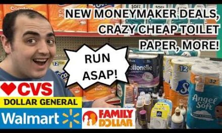 *RUN ASAP!* ~ NEW MONEYMAKER DEALS / CRAZY CHEAP TOILET PAPER / MORE ~ WALMART / CVS / DG / FD
