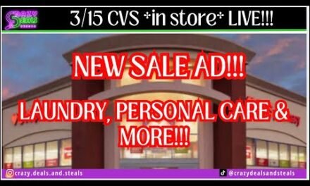 3/15 CVS *in store* LIVE! New CVS Sale Ad- Laundry, Personal Care & MORE! 3/15 CVS Deals & Haul