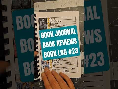 Book Journal, Book Reviews, Book Log 23 #bookjournal #bookreview #bookchallenge #booktok #bookrecs