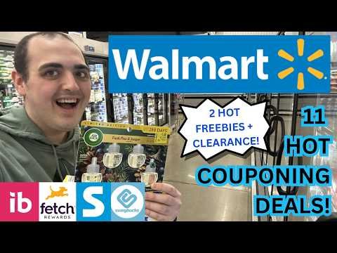 2 HOT FREEBIE DEALS AT WALMART! ~ 11 HOT WALMART COUPONING DEALS + HOT CLEARANCE FINDS ~ MARCH 2026