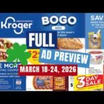 *BOGO WEEKS?!?!* Kroger FULL Ad Preview for 2/18-3/24 | NEW Weekly Digitals, 3 Day Sale, & MORE