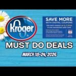 *BOGO DEALS* Kroger MUST DO Deals for 3/18-3/24 | 5x Digital, 3 Day Sale, NEW Weekly Digitals & More