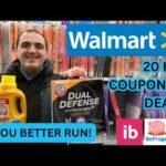 YOU BETTER RUN! ~ 20 HOT WALMART COUPONING DEALS ~ INSANE LAUNDRY DETERGENT DEAL / CAT LITTER / MORE