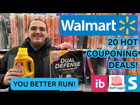 YOU BETTER RUN! ~ 20 HOT WALMART COUPONING DEALS ~ INSANE LAUNDRY DETERGENT DEAL / CAT LITTER / MORE