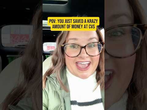 I just SAVED 71% on a CVS haul for spring break!