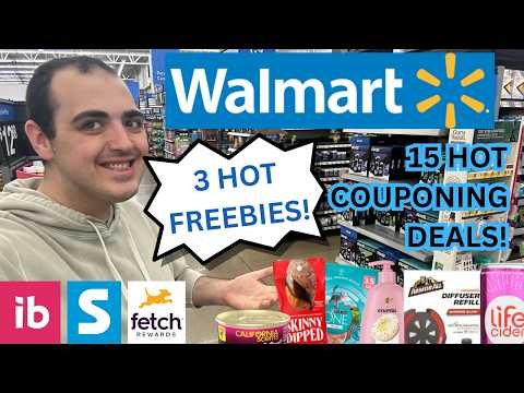 3 HOT FREEBIE DEALS AT WALMART! ~ 15 HOT WALMART COUPONING DEALS + CLEARANCE FINDS ~ MARCH 2026