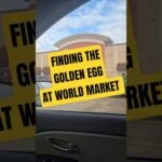 Trying to find the Golden Egg at World Market #worldmarket #goldenegg #scavengerhunt #easteregg