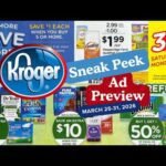 *MEGA SALE* Kroger SNEAK PEEK Ad Preview for 3/25-3/31 | Beauty Event, 3 Day Sale, & MORE