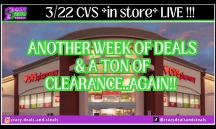 3/22 CVS *in store* LIVE!! Another Week of CVS Deals & Couponing & LOTS OF Clearance! 3/22 CVS Haul
