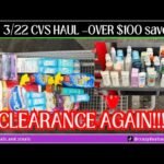 3/22 CVS HAUL (OVER $100 SAVED) Another Great CVS Clearance Haul & Visuals! 3/22 CVS Couponing