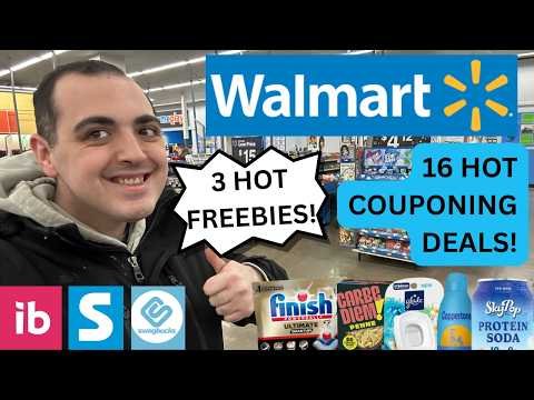 3 HOT FREEBIES AT WALMART! ~ 16 HOT WALMART COUPONING DEALS! ~ MARCH 2026