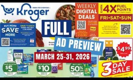 *NEW MEGA* Kroger FULL Ad Preview for 3/25-3/31 | Beauty Event, Weekly Digitals, 3 Day Sale, & More