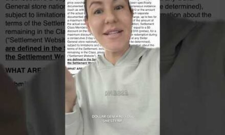 Dollar General DID WHAT?? Class Action Lawsuit Against DG! #dollargeneralcouponing