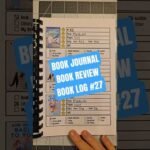 Book Journal, Book Reviews, Book Log 27 #bookjournal #bookreview #bookchallenge #booktok #bookrecs