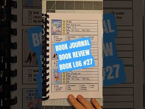 Book Journal, Book Reviews, Book Log 27 #bookjournal #bookreview #bookchallenge #booktok #bookrecs
