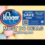 *FREEBIE* Kroger MUST DO Deals for 3/25-3/31 | MEGA SALE, Beauty Event, Weekly Digitals, & MORE