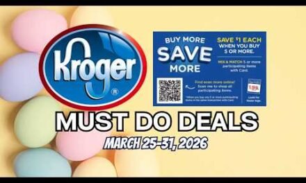 *FREEBIE* Kroger MUST DO Deals for 3/25-3/31 | MEGA SALE, Beauty Event, Weekly Digitals, & MORE