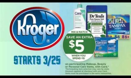 Kroger’s *BEAUTY EVENT & HEALTH EVENT* Deals for 3/25-3/31 | Spend & Save Instantly