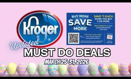 *MEGA SALE* Kroger UPDATED Must Do Deals for 3/25-3/31 | Mega Sale Deals, Weekly Digitals, & MORE