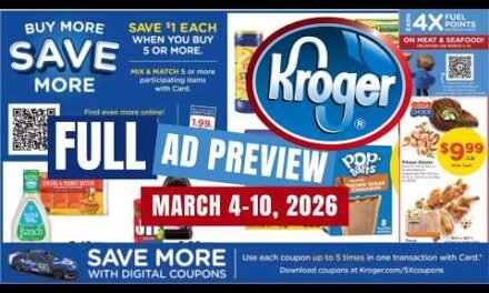 *MEAT* Kroger FULL Ad Preview for 3/4-3/10 | MEGA SALE, Weekly Digitals, 5x Digitals, & MORE
