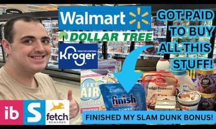 GOT PAID TO BUY $96+ WORTH OF STUFF! ~ WALMART / KROGER / DOLLAR TREE ~ FINISHED MY SLAM DUNK BONUS!