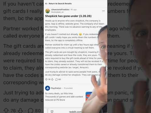 SHOPKICK IS GONE…& SO IS YOUR MONEY! 🙄 #shopkick #couponing #couponcommunity