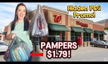 Walgreens Haul- $1.79 PAMPERS! Hidden P&G In-store Promo! 3/1-3/7