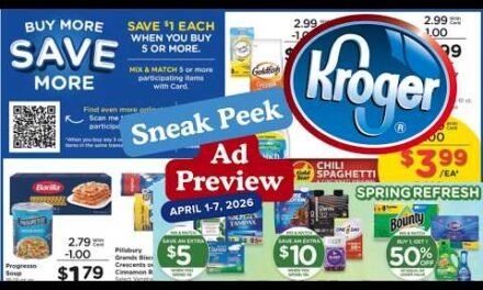 *MEGA SALE* Kroger SNEAK PEEK Ad Preview for 4/1-4/7 | Beauty Event, Nutrition Event, & MORE