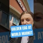 Looking for the Golden Egg at World Market. #goldenegg #worldmarket #scavengerhunt #easteregg