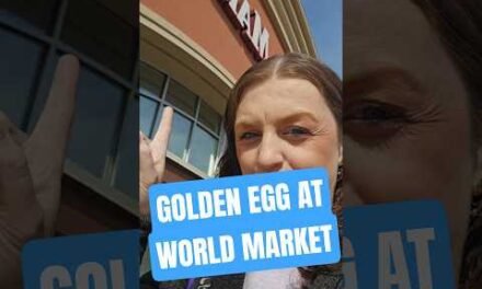 Looking for the Golden Egg at World Market. #goldenegg #worldmarket #scavengerhunt #easteregg