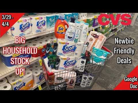 CVS Free & Cheap & Money Maker Coupon Deals & Haul| 3/29 – 4/4| EASY FREEBIES!🔥| Learn CVS Couponing