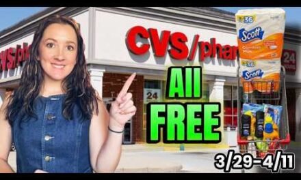 CVS Haul – Got $103 of products for FREE! All Digital Coupon Deals 3/29-4/11/26