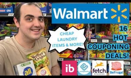 CHEAP LAUNDRY ITEMS + MORE AT WALMART! ~ 16 HOT WALMART COUPONING DEALS ~ MARCH / APRIL 2026