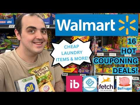 CHEAP LAUNDRY ITEMS + MORE AT WALMART! ~ 16 HOT WALMART COUPONING DEALS ~ MARCH / APRIL 2026