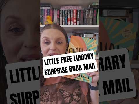 Book Mail for the Little Free Library #littlefreelibrary #henryholtbooks  #lauriefrankel #bookmail