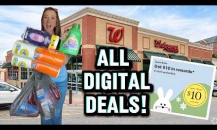 Walgreens Haul- All Digital Deals & Spend $40 Get $10 WC Scenarios! 3/29-4/4