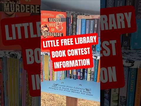 Little Free Library Stewards can win FREE Books for their LFL #littlefreelibrary #goodmorningamerica