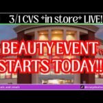 3/1 CVS *in store* LIVE!! CVS Beauty Event Week🙋🏽‍♀️ 3/1 CVS Couponing & Haul #cvsdeals