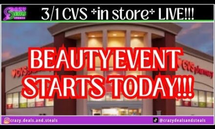 3/1 CVS *in store* LIVE!! CVS Beauty Event Week🙋🏽‍♀️ 3/1 CVS Couponing & Haul #cvsdeals