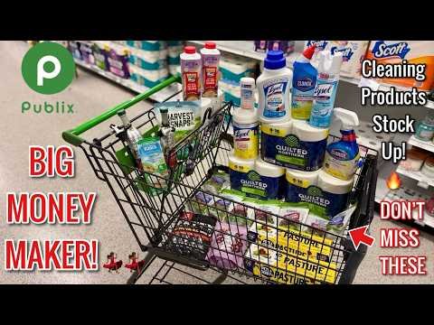 Publix Free & Cheap Grocery Couponing Deals & Haul| EASY Money Makers! 🙌🏾 | 3/4-3/10 or 3/5-3/11