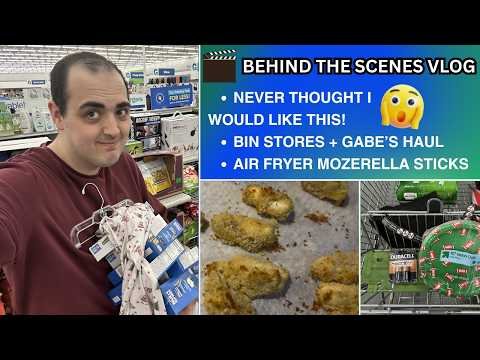 NEVER THOUGHT I WOULD LIKE THIS! ~ BIN STORES AND GABE’S DEALS / HAUL ~ AIR FRYER MOZZARELLA STICKS