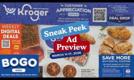 *NEW SALES* Kroger SNEAK PEEK Ad Preview for 3/11-3/17 | NEW 5x Digitals, BOGO Week, & MORE