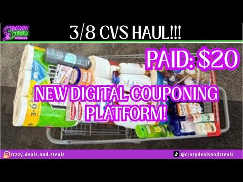 3/8 CVS HAUL 🔥$2.49 DOVE + NEW DIGITAL COUPON PLAYFORM🔥CVS COUPONING THIS WEEK! #cvshaul #cvsdeals